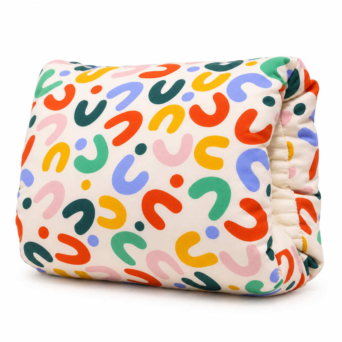 Cojín de lactancia Nurvi, estampado Arcos multicolor