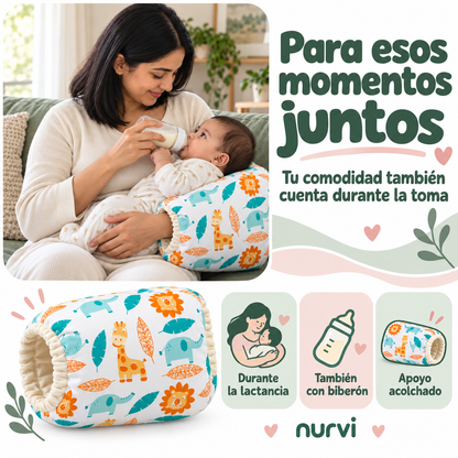 Nurvi acompaña los momentos de lactancia y biberón